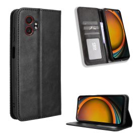 BUSINESS Pénztárca tok Samsung Galaxy Xcover 7 Pro fekete színben