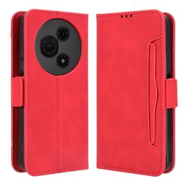 SLOT Pénztárca tok TCL 605 / TCL 60 SE piros színhez