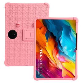 FLEX-SHIELD Szilikon tok TCL NxtPaper 14 rózsaszín készülékhez