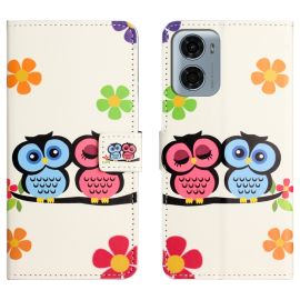 ART Pénztárca tok Motorola Moto G06 / G06 Power OWLS készülékhez
