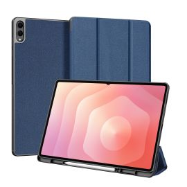 DUX DOMO Flip tok Samsung Galaxy Tab S11 Ultra kék színben