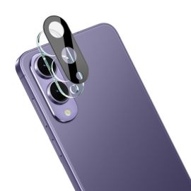 IMAK FULL COVER Üveg Samsung Galaxy S25 Edge BLACK fényképezőgéphez