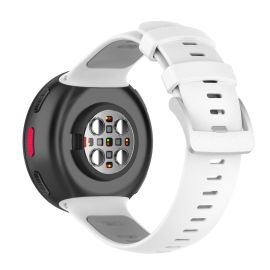 SPORTY Cserélhető szilikon szíj Polar Vantage V2 fehér