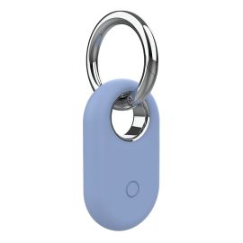 SILICONE TAG Védőtok Samsung Galaxy SmartTag 2 készülékhez, kék-szürke