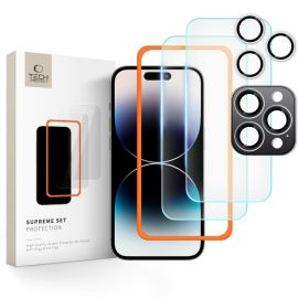 TECH-PROTECT SUPREME SET Védőszemüveg készlet + szerelőkeret Apple-hoz iPhone 16 Pro Max