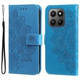 ART MANDALA Pénztárca tok Honor 400 Smart 5G / Honor X7d készülékhez, kék