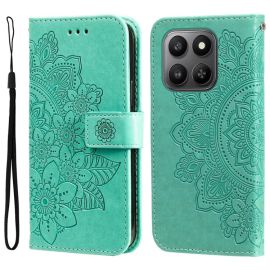 ART MANDALA Pénztárca tok Honor 400 Smart 5G / Honor X7d zöld