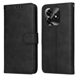 SMOOTH Pénztárca tok Honor X5c Plus készülékhez, fekete