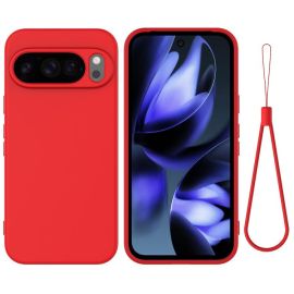 RUBBER Védő tok Google Pixel 10 Pro XL piros színhez