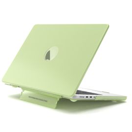 FROST Macbook Air 13 (M2 / M3 / M4) A2681 / A3113 / A3240 világoszöld színű védőtok