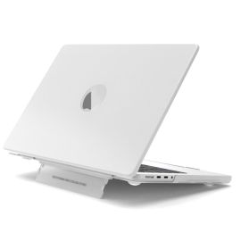 FROST tok Macbook Air 13-hoz (M2 / M3 / M4) A2681 / A3113 / A3240 világosszürke