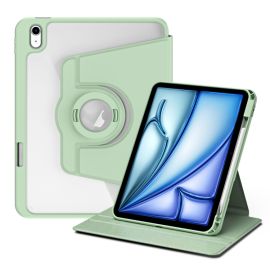 CRYSTAL FLEXI 2in1 Csuklós tok a Apple iPad Air 11 2025 / Air 11 2024 világoszöld