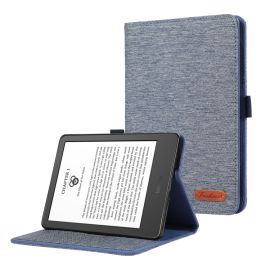 FABRIC Csuklós burkolat a Amazon Kindle Paperwhite 5 2021 kék színhez