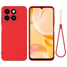 RUBBER Védő tok ZTE Blade A35 piros