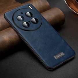 SULADA LEATHER Védőburkolat Vivo X200 Pro 5G kék