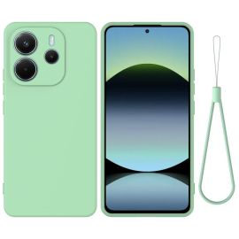 RUBBER Védőburkolat Xiaomi Redmi Note 14 zöld