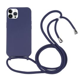 ROPE Borító zsinórral Apple iPhone 16 Pro Max kék