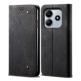 DENIM pénztárcahuzat Xiaomi Redmi Note 14 fekete