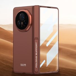 GKK TÁMASZTÁS Fedél állvánnyal Honor Magic V3 barna-piroshoz