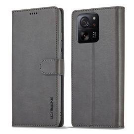 IMEEKE Pénztárcahuzat Xiaomi 14T-hez Pro szürke