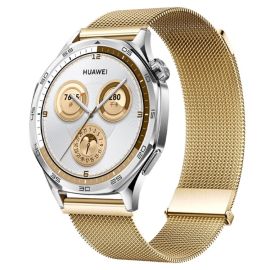 MILANESE Fémszíj Huawei-hoz Watch GT 5 46mm / GT 6 46mm arany