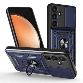 RING CAMERA Tok tartóval Samsung Galaxy S25 FE kék