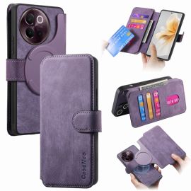 CASENEO MAGSAFE Pénztárca tok 2in1 Vivo V40 Lite 5G lila