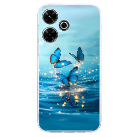 ART TPU Védőburkolat: Xiaomi Redmi Note 14 5G BLUE BUTTERFLIES