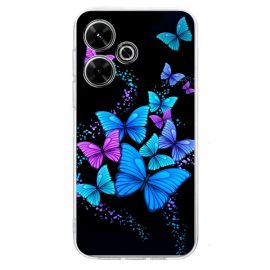 ART TPU Védőburkolat a Xiaomi-hoz Redmi Note 14 5G SZÍN BUTTERFLIES