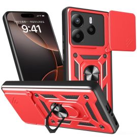 RING KAMERA Borító tartóval Xiaomi-hoz Redmi Note 14 5G piros