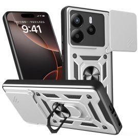 RING KAMERA Borító tartóval Xiaomi-hoz Redmi Note 14 5G ezüst