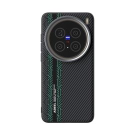 ABEEL RELIEF Védőburkolat: Vivo X200 Pro 5G BLACK GREEN