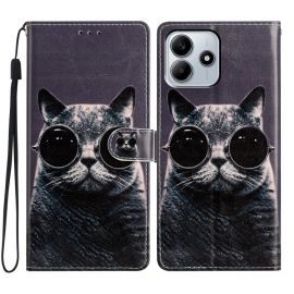 ART Tárcahuzat a Xiaomi-hoz Redmi Note 14 5G NAPSZEMÜVEG CAT