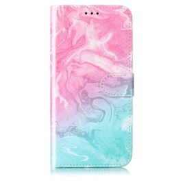ART Pénztárcavédő a következőhöz: OnePlus 13 5G BLUE PINK MARBLE