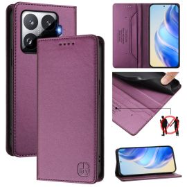 RINA Flip tok Xiaomi 15T Pro készülékhez, sötétlila