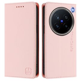 RINA Csuklós tok Vivo X200 Pro 5G rózsaszín