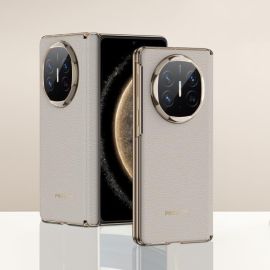 GKK LEATHER MAGSAFE Védőburkolat a Huawei Mate X6-hoz TITANIUM GREY