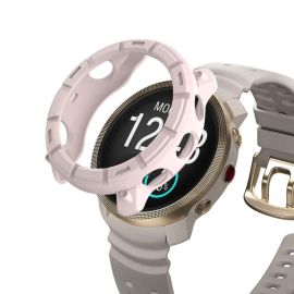 TPU HALF COVER Borító a Polar Vantage M3-hoz rózsaszín