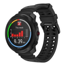 SILICONE Cserélhető szíj a Polar Vantage M3 fekete színhez