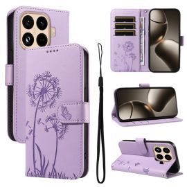 ART DANDELION Pénztárca tok Xiaomi 15T Pro telefonhoz, lila