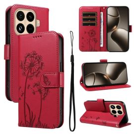ART DANDELION Pénztárca tok Xiaomi 15T Pro készülékhez, piros