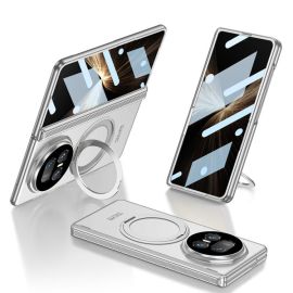 GKK ROTATE Védő tok állvánnyal Honor Magic V5 ezüst