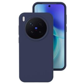 PROTEMIO LIQUID SILICONE Tok pre Vivo X300 Pro tmavomodrý