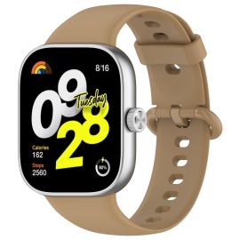 SILICONE Cserélhető szíj a Xiaomi-hoz Redmi Watch 5 barna