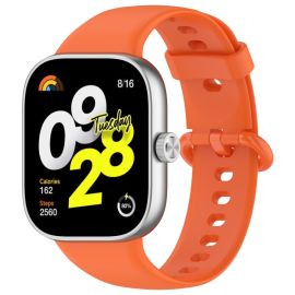 SILICONE Cserélhető szíj a Xiaomi-hoz Redmi Watch 5 narancs