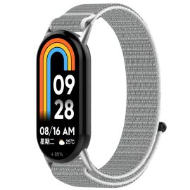 NYLON Cserélhető szíj a Xiaomi Smart Band 9 szürke színhez