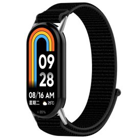 NYLON Cserélhető szíj a Xiaomi Smart Band 9-hez fekete