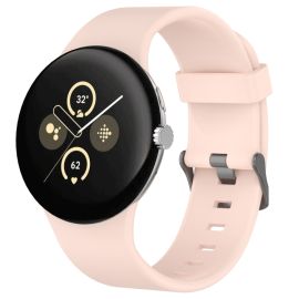 SILICONE Cserélhető szíj Google Pixel-hez Watch 4 45mm / Pixel Watch 3 45mm világos rózsaszín