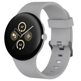 SILICONE Cserélhető szíj Google Pixel-hez Watch 4 45mm / Pixel Watch 3 45mm szürke