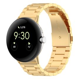 CLASSIC Fémszíj Google Pixel-hez Watch 4 45mm / Pixel Watch 3 45mm arany